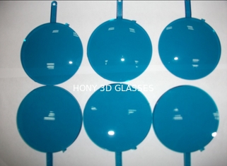 Kundenspezifisches HAUSTIER polarisierte Film-Blatt, buntes 3D Glasschicht-rotes Cyan-blaues