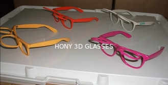 Gläser der Feuerwerks-3D, Förderungs-orange Rahmen-Augen-Abnutzungs-Gläser