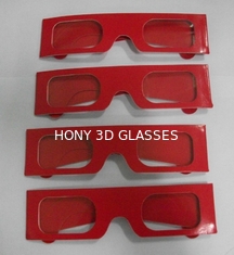 Passive stereoskopische Papiergläser 3d/klare Gläser der Linsen-3d allgemeinhin